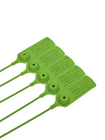 Пластиковая индикаторная пломба "Китай 0012"