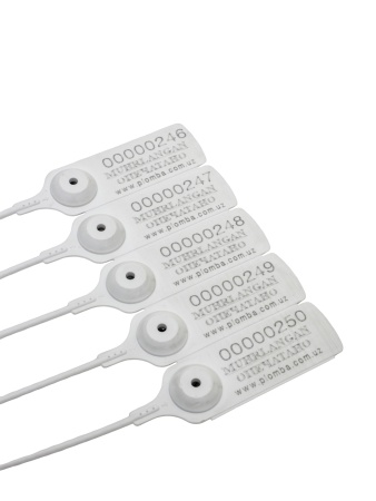 Пластиковая индикаторная пломба "Китай 0012"