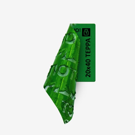 Пломба наклейка "Терра" 20x40