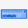 Пломба наклейка "Контур Термо" 27x76